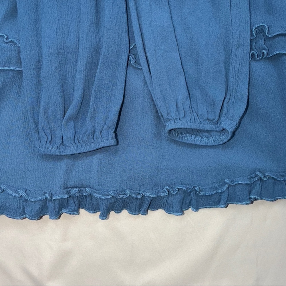Altar'd State Blue Long Sleeve Dress - Picture 12 of 12
